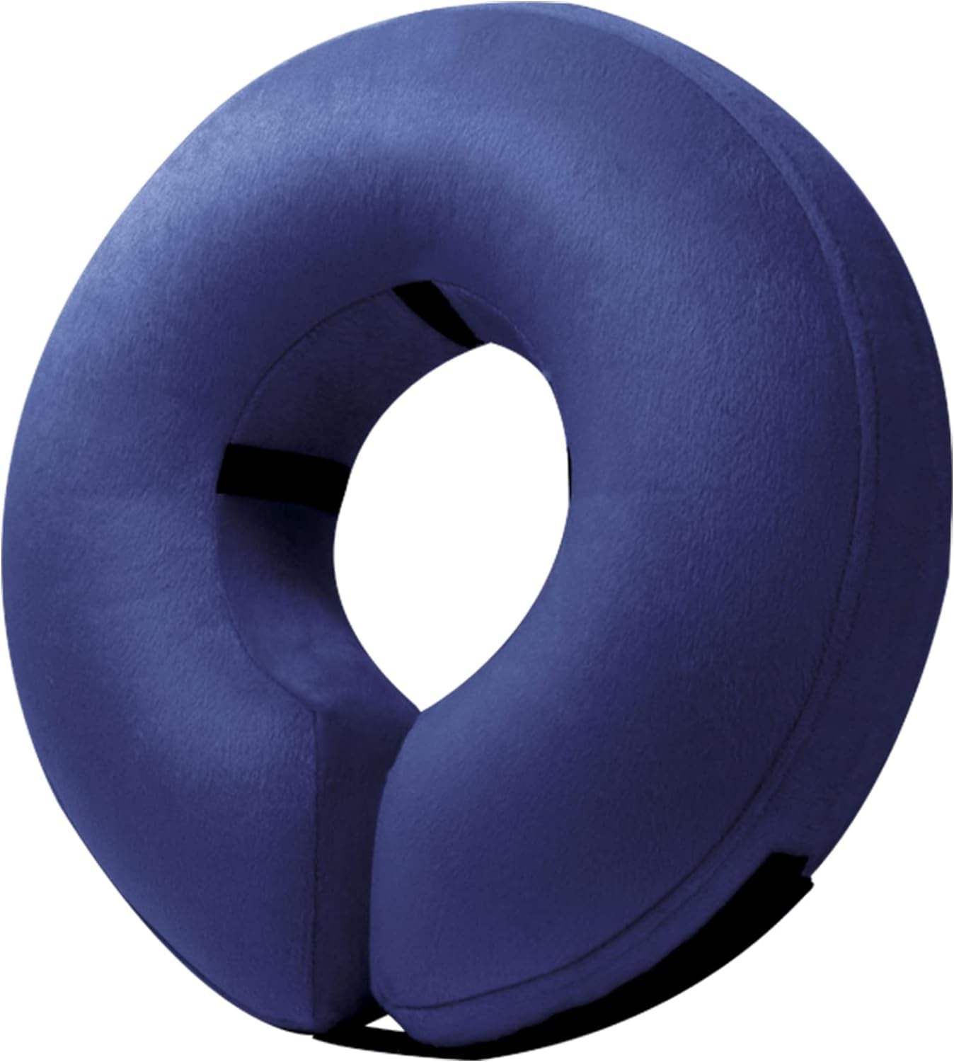 Protective Inflatable Collar for Dogs and Cats - Soft Pet Recovery Collar Does Not Block Vision E-Collar(X-Small,Blue)