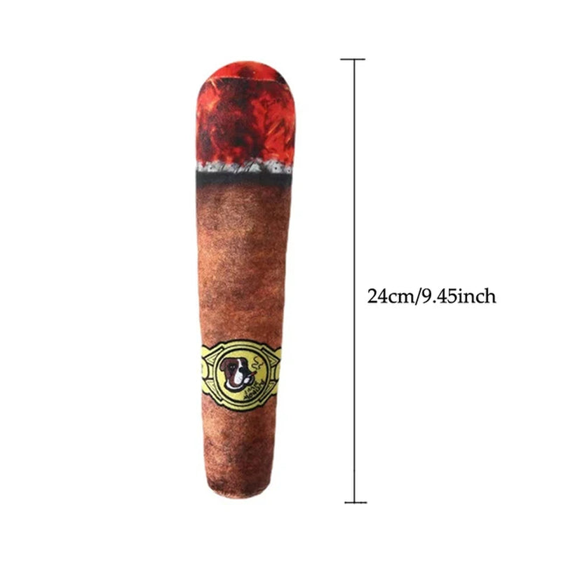 Pet Squeaky Toy Cigar