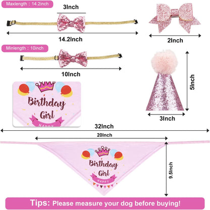 Dog Birthday Party Supplies and Decorations-Pink