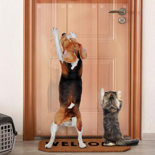 Door Protector from Dog Scratching, Large Thickened Protector for Door -Protector for Surface from Dog and Cat Clawing