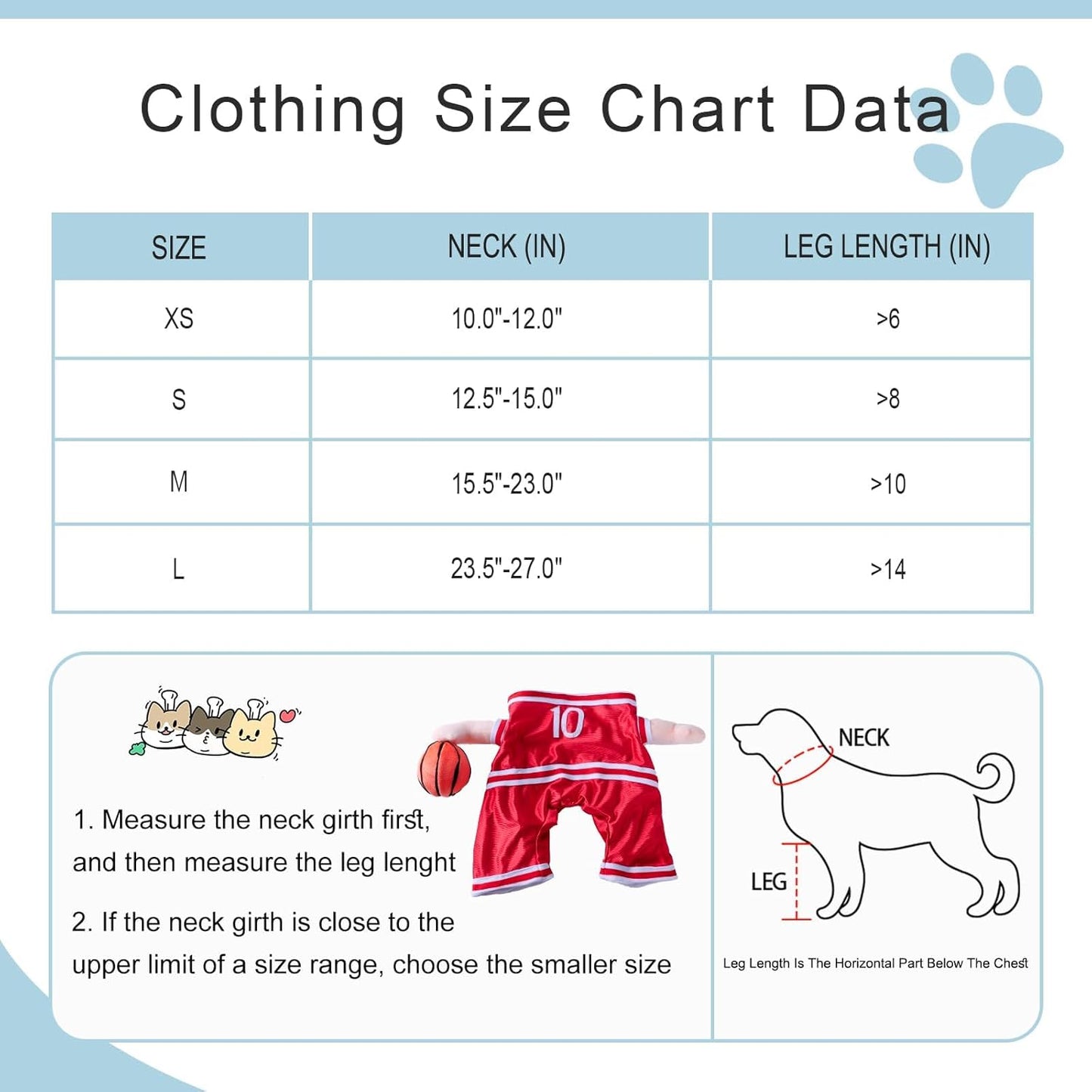 Dog Basketball Player Costume - Pet Halloween Costume Adjustable Funny Dress up Sports Outfit Cosplay Clothes for Small Medium Dog Red 