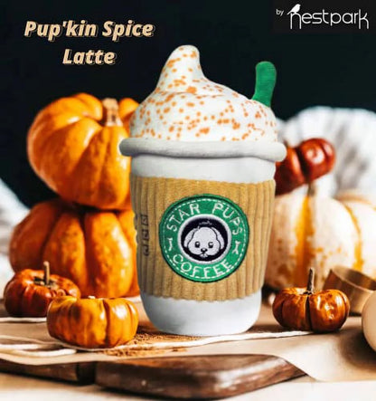 Star Pups Coffee Dog Toy Pup'Kin Spice Latte 