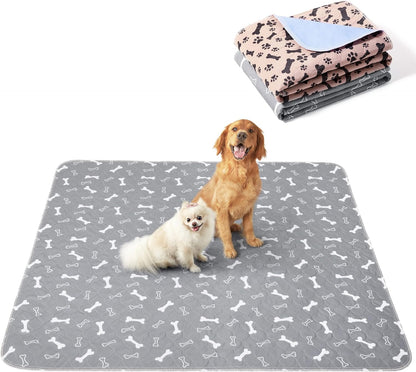 Reusable Washable Pee Pads for Dogs Extra Large 72'' X 72'' 1 Pack, Absorbent Pet Puppy Dog Training Pads Non-Slip, Waterproof Whelping Potty Pads for Dogs Leak-Proof