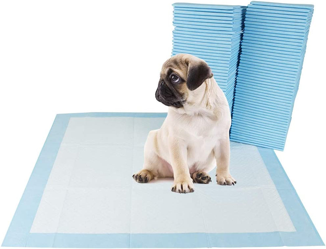 Puppy Pads Leak-Proof 50 Count 22"X 22" | Pee Pads for Dogs Quick Absorb 6-Layer- Dog Pee Pads- Dog Pads 50 Pack- Potty Pads for Dogs- Puppy Pee Pads, Pee Pad Training Pads for Dogs, Pet Pee Pads